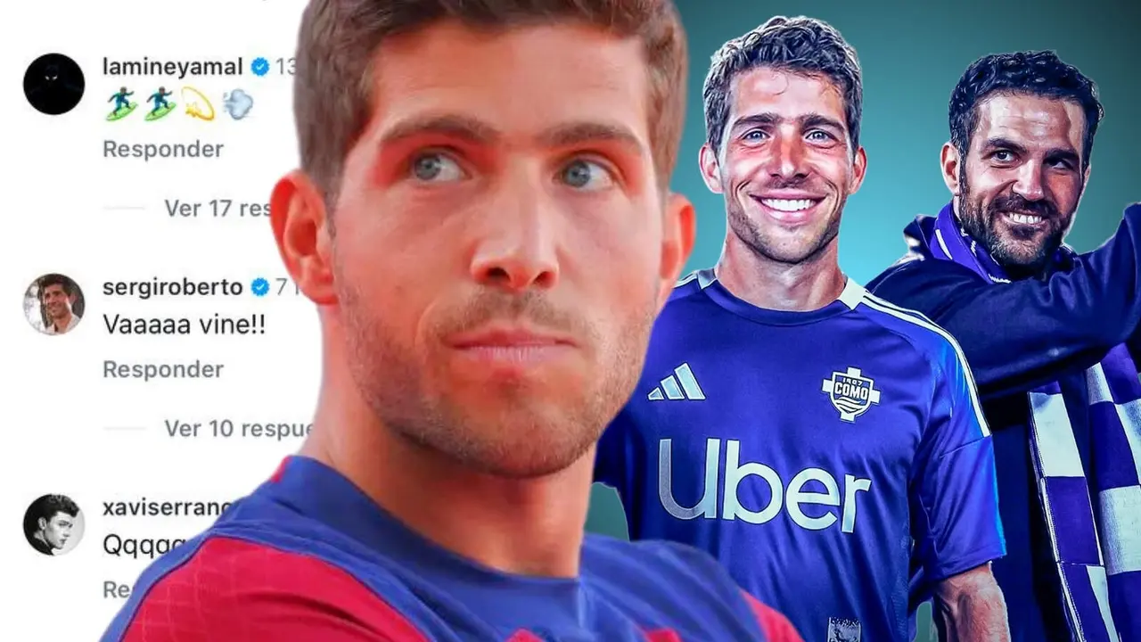 Sergi Roberto quiere que vaya al Como