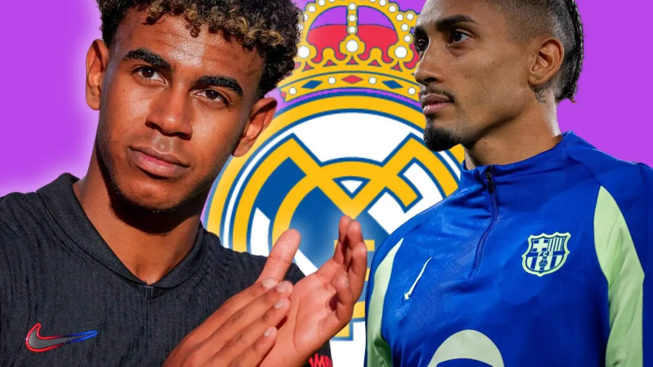 Raphinha y Lamine temen al Real Madrid