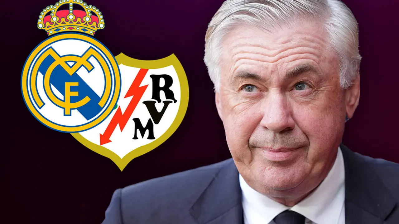 Carlo Ancelotti, decidido en el Real Madrid-Rayo Vallecano