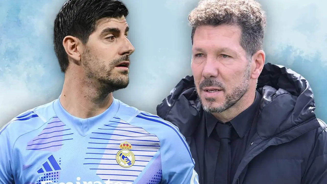 Thibaut Courtois responde a Simeone