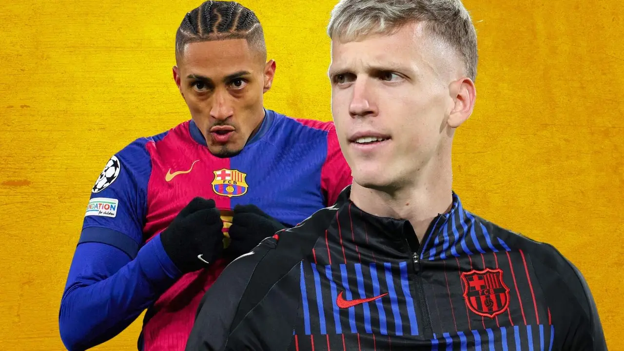 Dani Olmo se lo dice a Raphinha