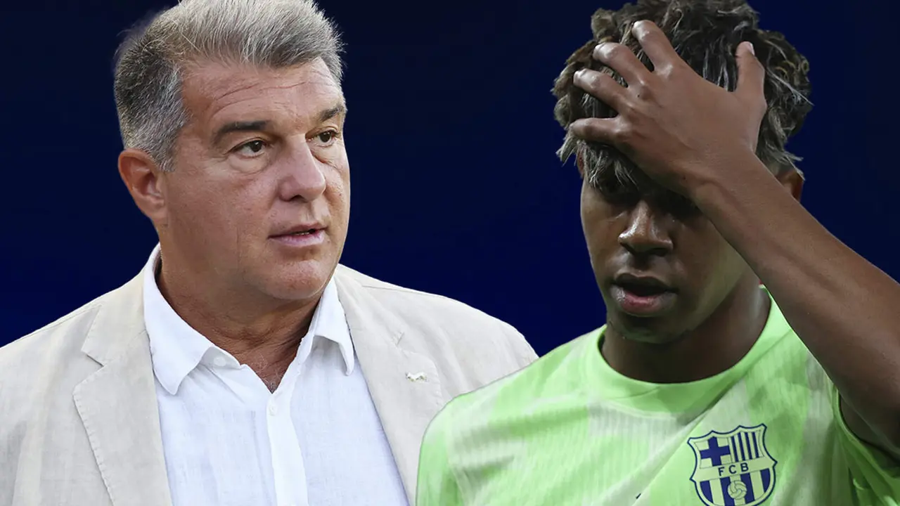 Joan Laporta responde al amigo de Lamine Yamal
