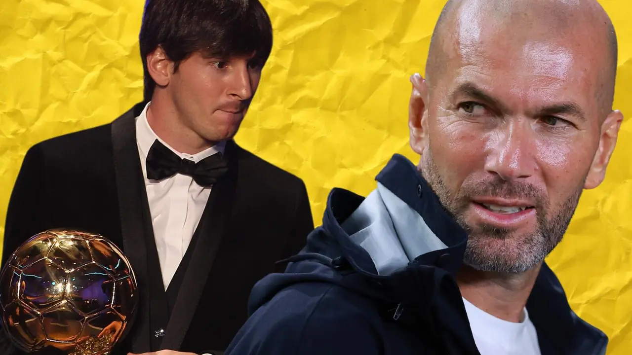 Zidane habla de uno de los Balones de Oro de Messi