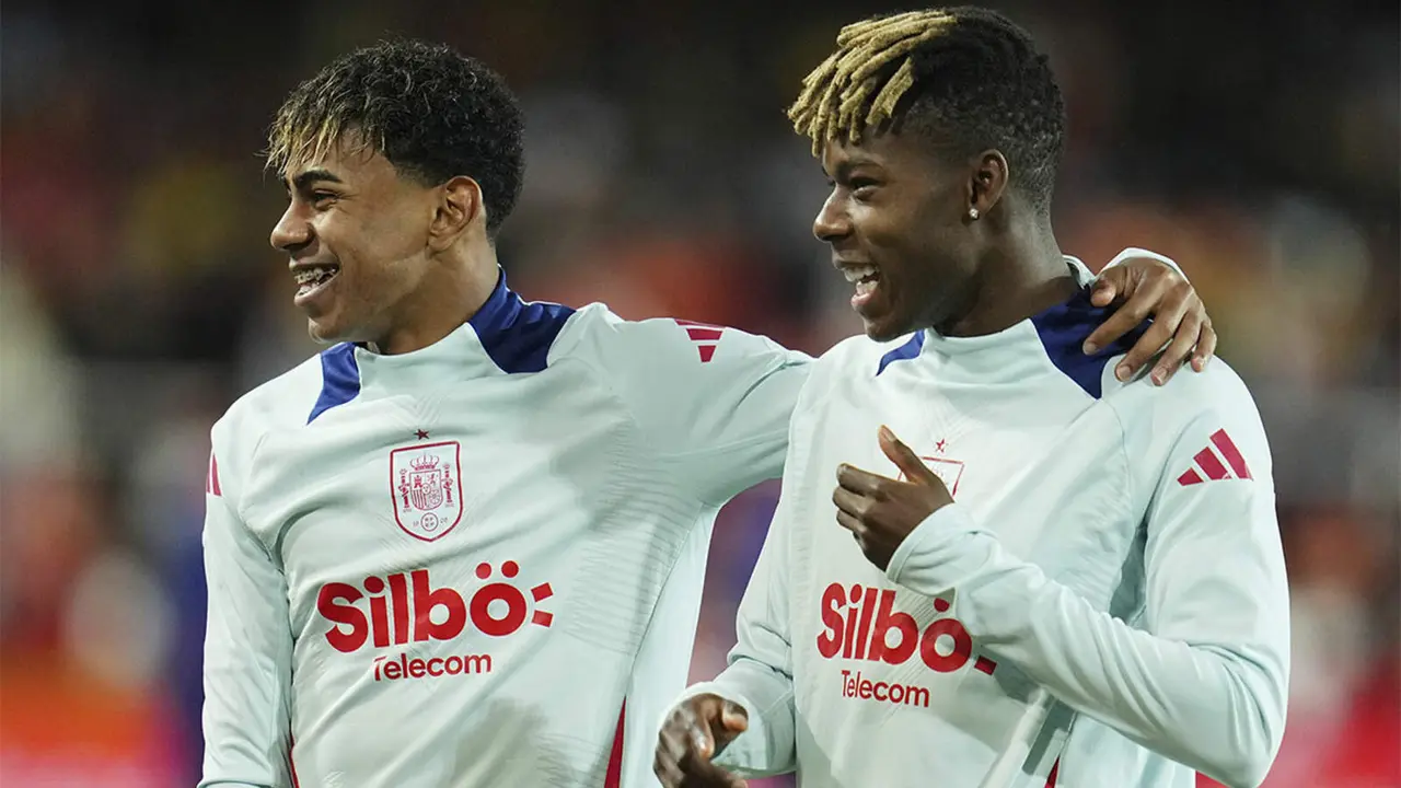 Lamine Yamal quiere compartir vestuario con Nico Williams