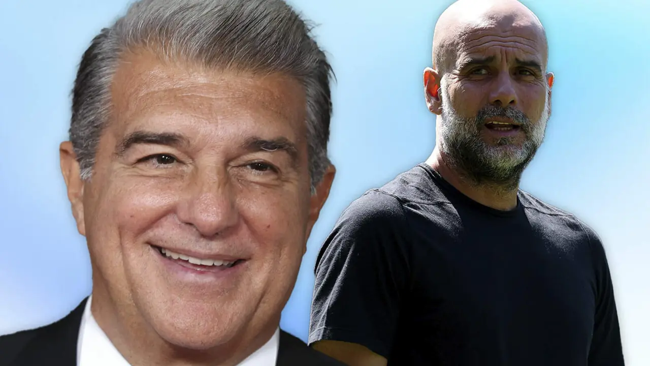 Pep Guardiola puede solucionarle un problema a Laporta