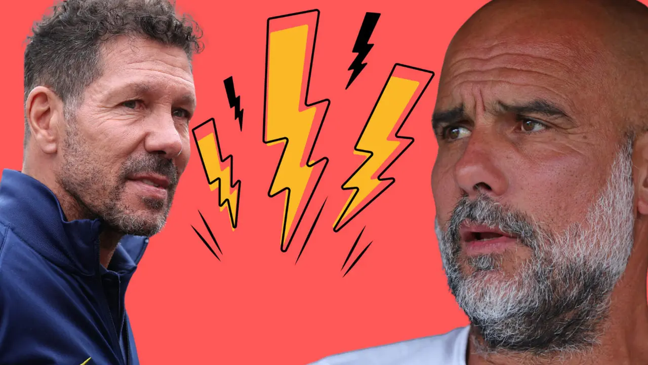 Pep Guardiola y Diego Simeone se pelean por la misma presa
