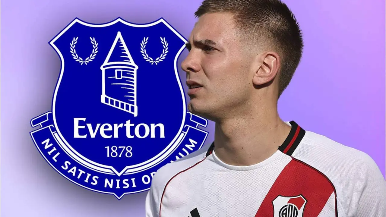 Franco Mastantuono lo manda al Everton