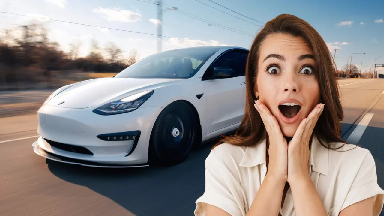 La sorpresa de una mujer tras su viaje con el Tesla