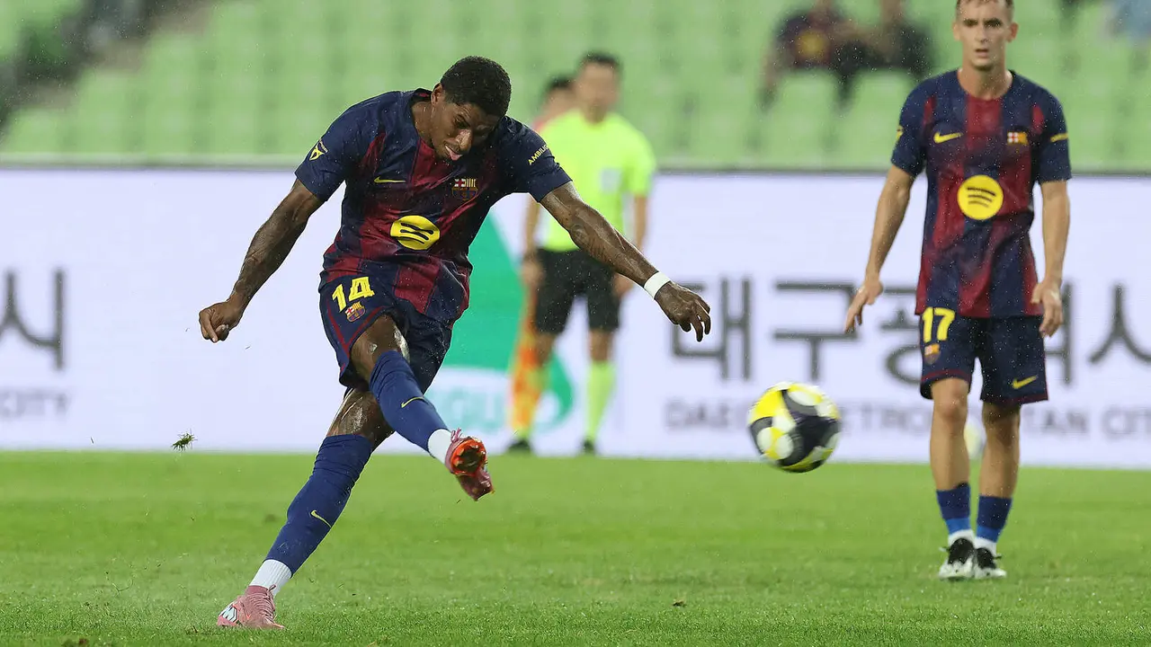 Marcus Rashford empieza a justificar el acierto de su fichaje