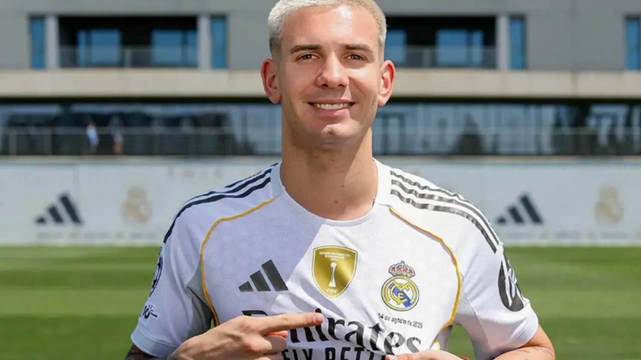 Franco Mastantuono, presentado con el Real Madrid