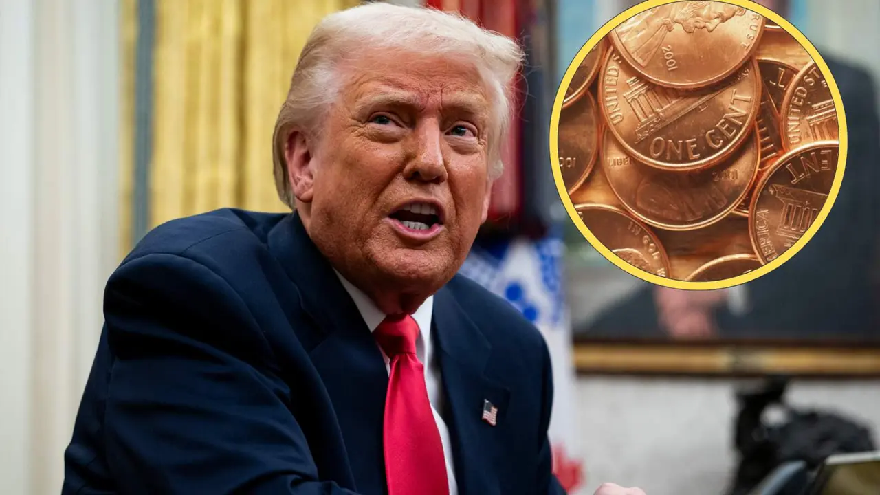 Trump elimina el centavo en Estados Unidos