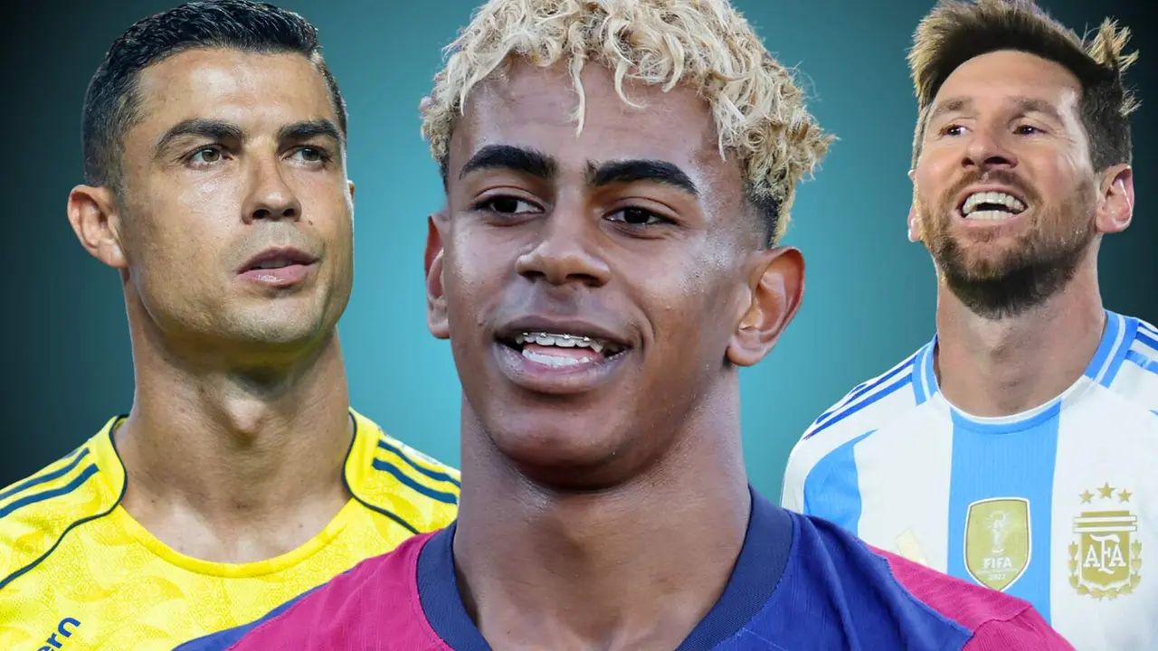 Lamine Yamal manda un aviso a Messi y Cristiano