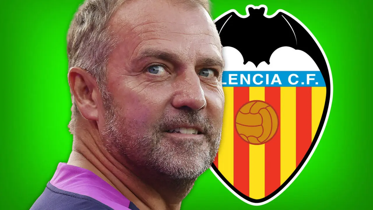 Hansi Flick, feliz tras vencer al Valencia