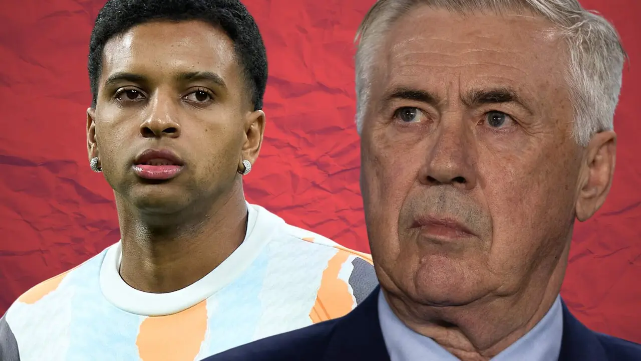 Rodrygo defiende a Carlo Ancelotti