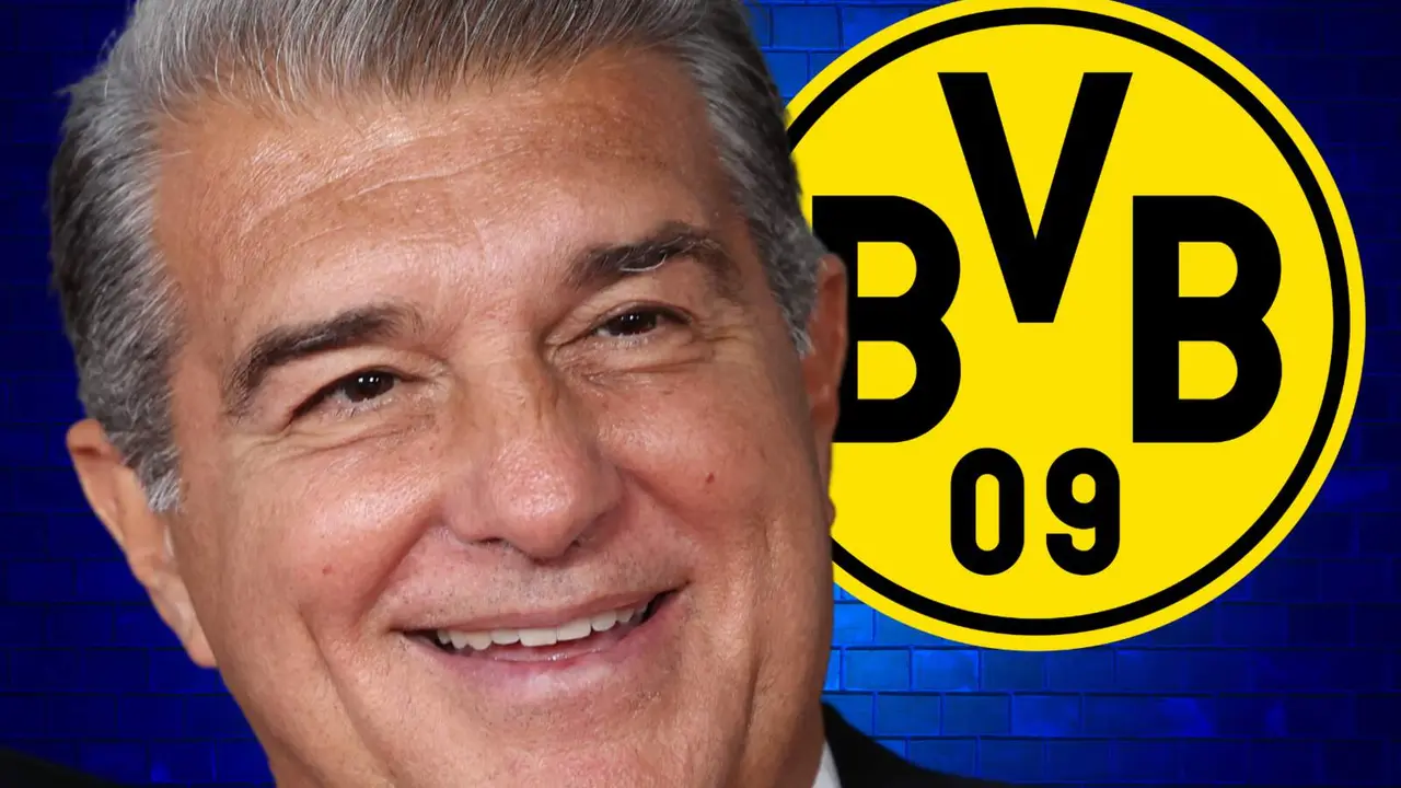 Joan Laporta quiere pescar en el Dortmund