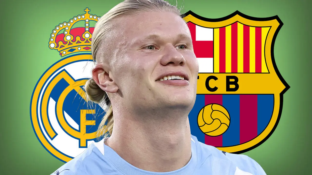 Erling Haaland elige entre Real Madrid y FC Barcelona
