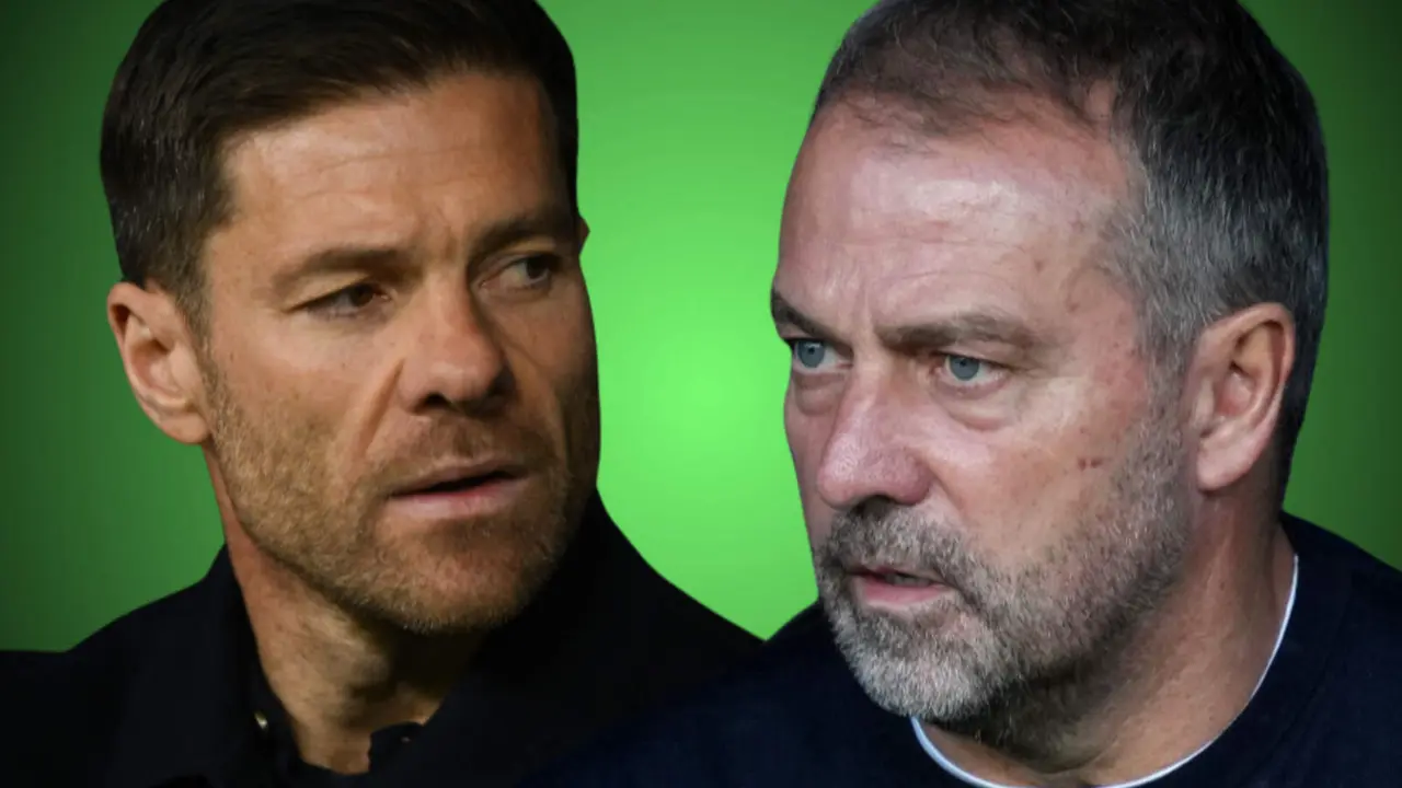 Hansi Flick muestra el camino a Xabi Alonso