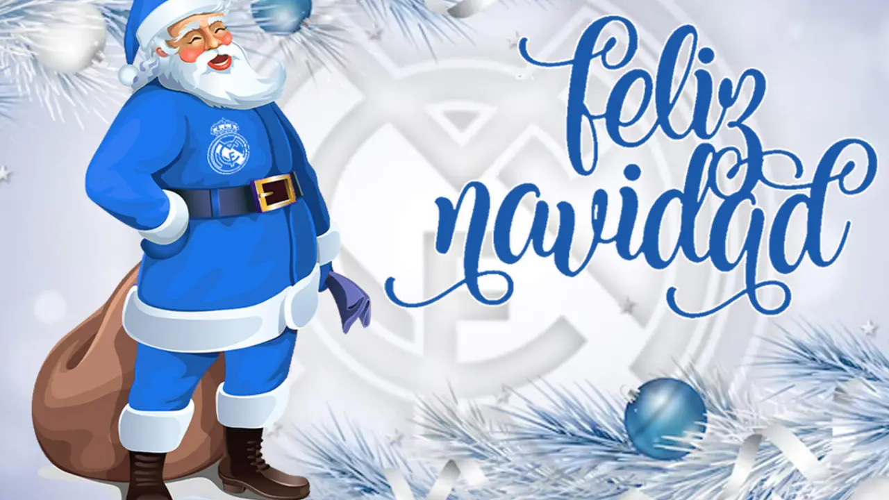 Madrid-Barcelona desea a los seguidores madridistas una feliz Navidad blanca