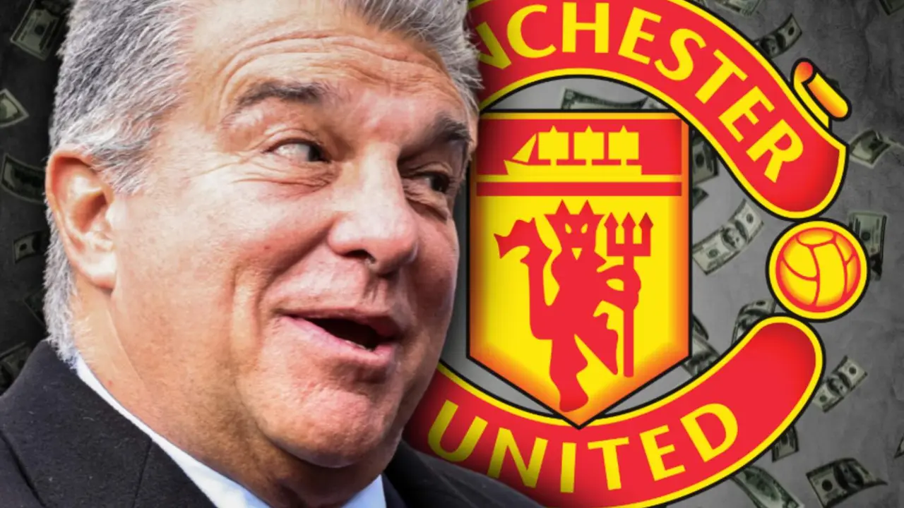 Joan Laporta negocia con el Manchester United por la continuidad de Rashford.