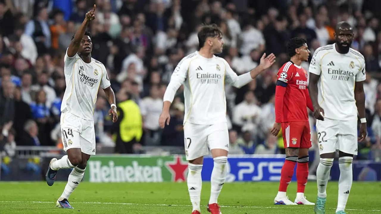 El Real Madrid gana al Benfica, se clasifica para octavos de la Champions