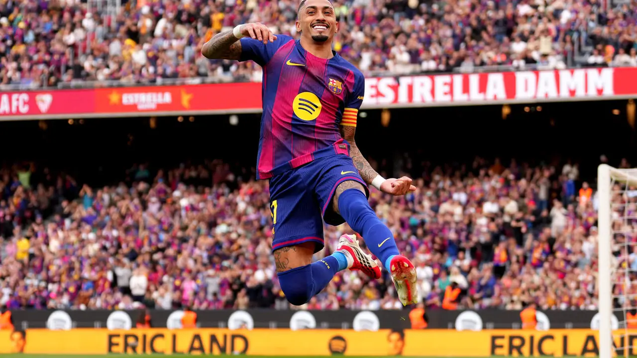 Raphinha es una pieza clave del FC Barcelona.