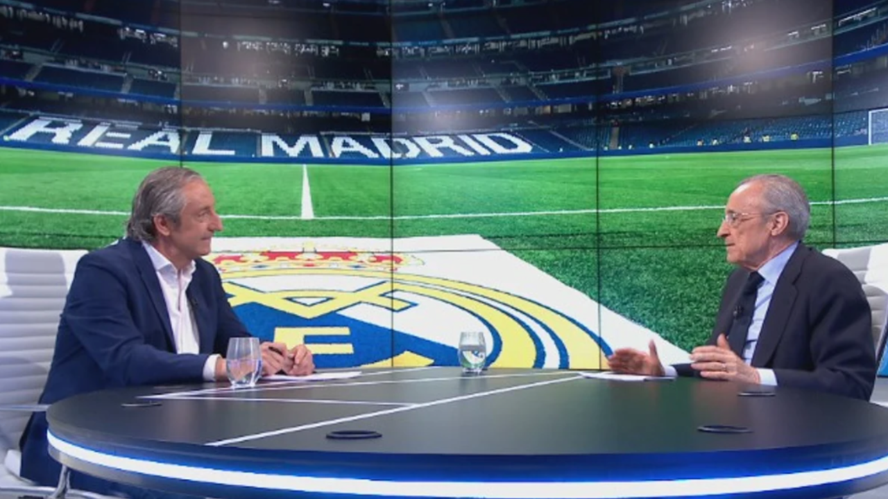 La entrevista de Josep Pedrerol a Florentino P&eacute;rez en La Sexta