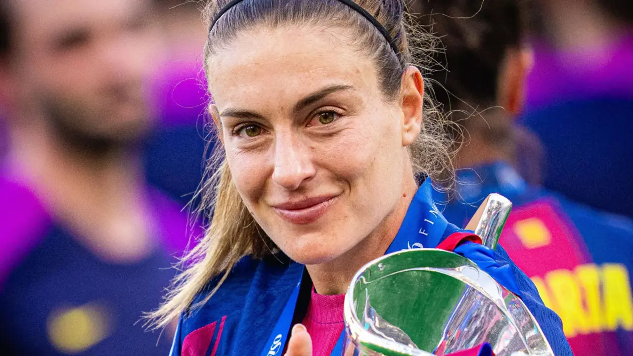 Alexia Putellas con su &uacute;ltima Champions League con el FC Barcelona | German Parga (FC Barcelona)