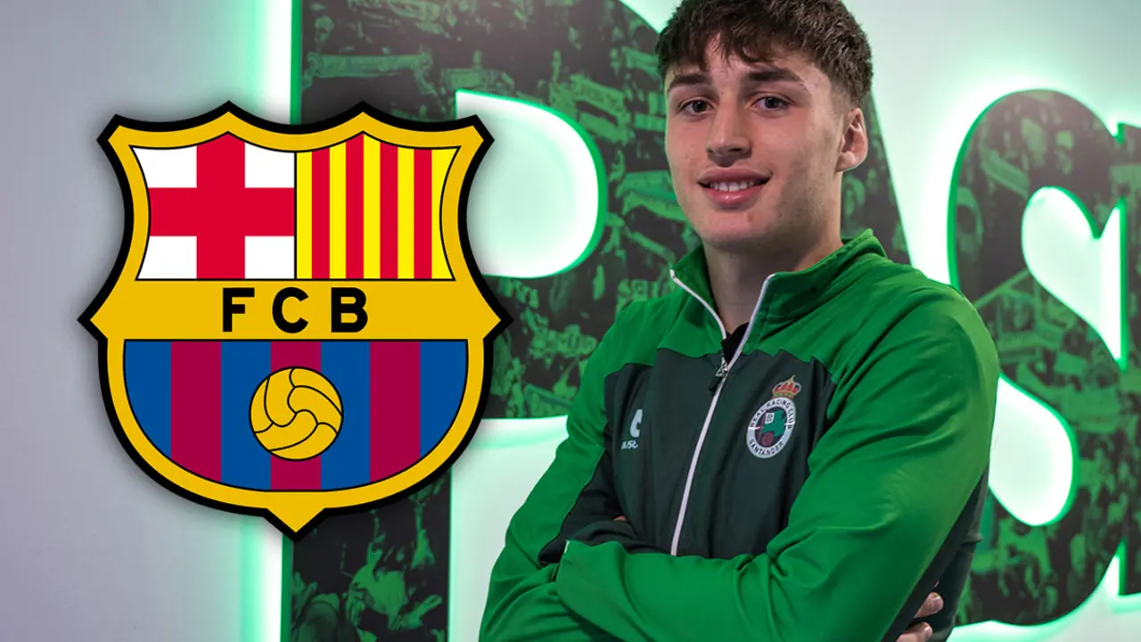 El Bar&ccedil;a pone en marcha la operaci&oacute;n para fichar a Jorge Salinas, defensa del Racing | Racing, Madrid-Barcelona