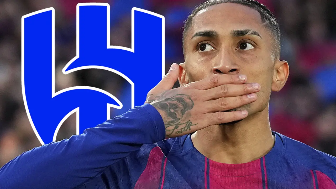 Raphinha no cierra la puerta al Al-Hilal | Foto: Getty Images, Madrid-Barcelona
