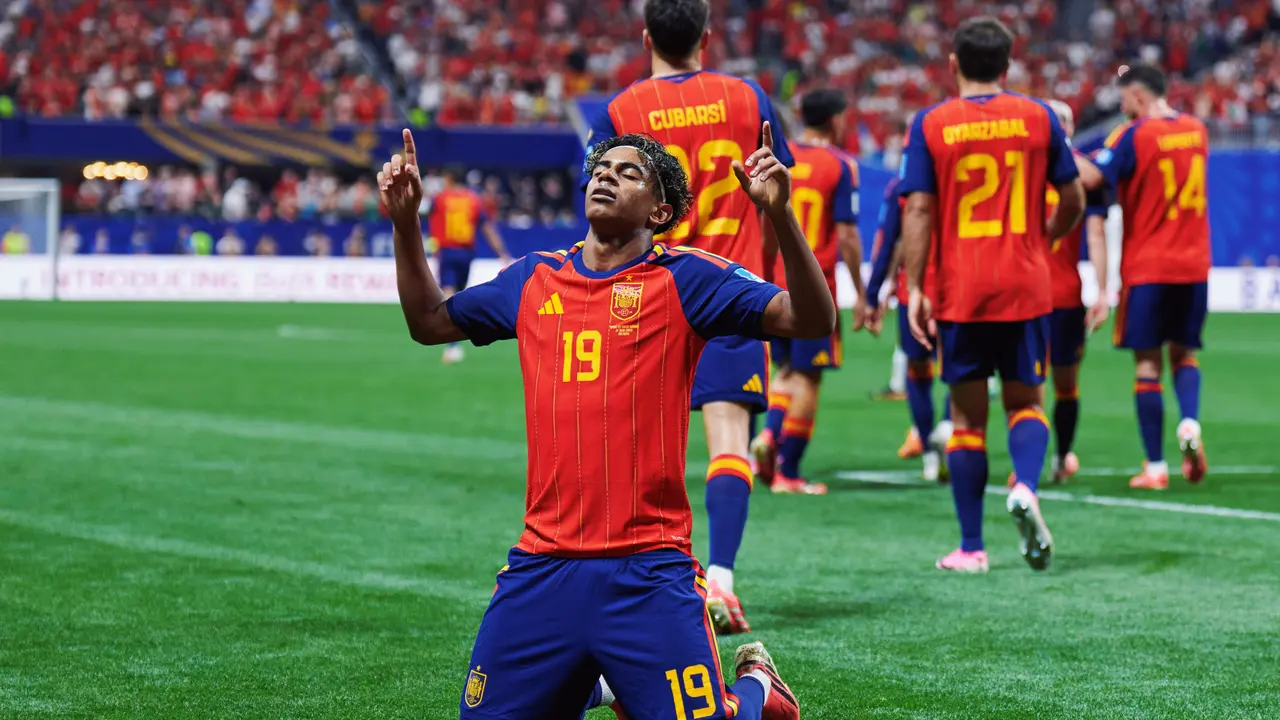 Lamine Yamal marc&oacute; su primer gol en un mundial