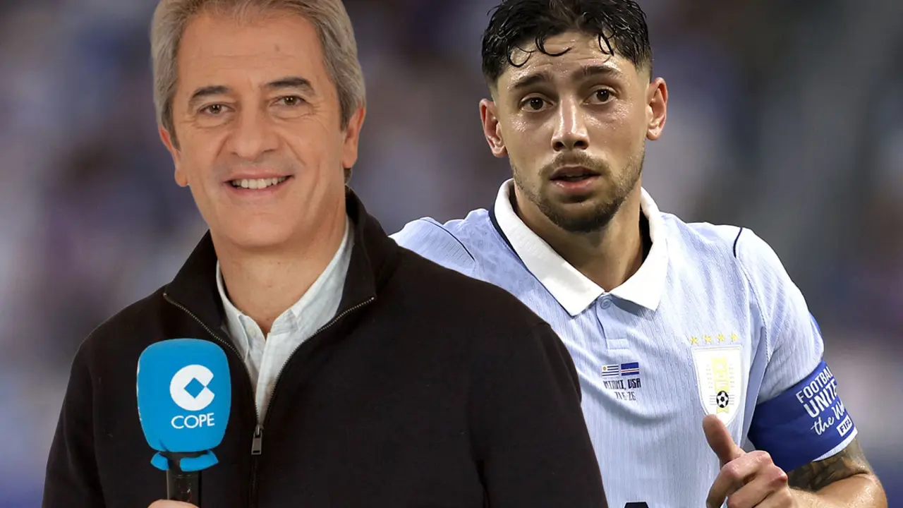 Manolo Lama, periodista, explota contra Fede Valverde | Foto: Getty Images, Madrid-Barcelona