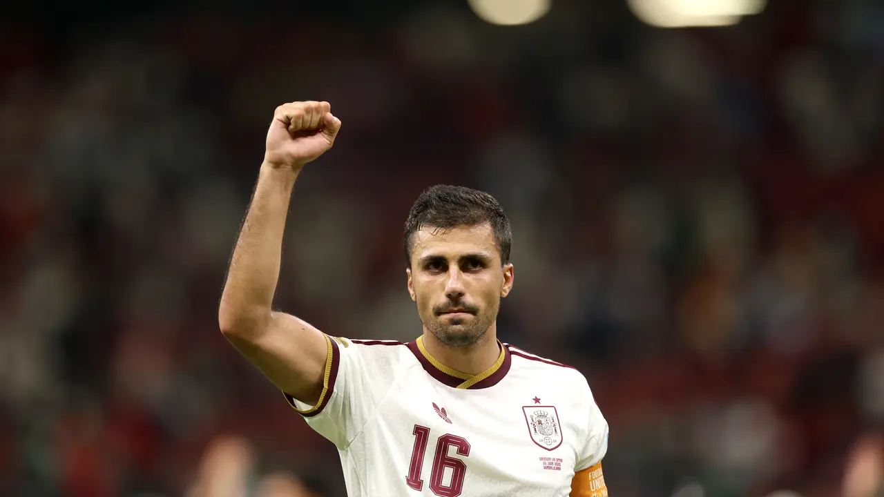 Rodri Hern&aacute;ndez, l&iacute;der de Espa&ntilde;a en el Mundial | Foto: Carl Recine (Getty Images)
