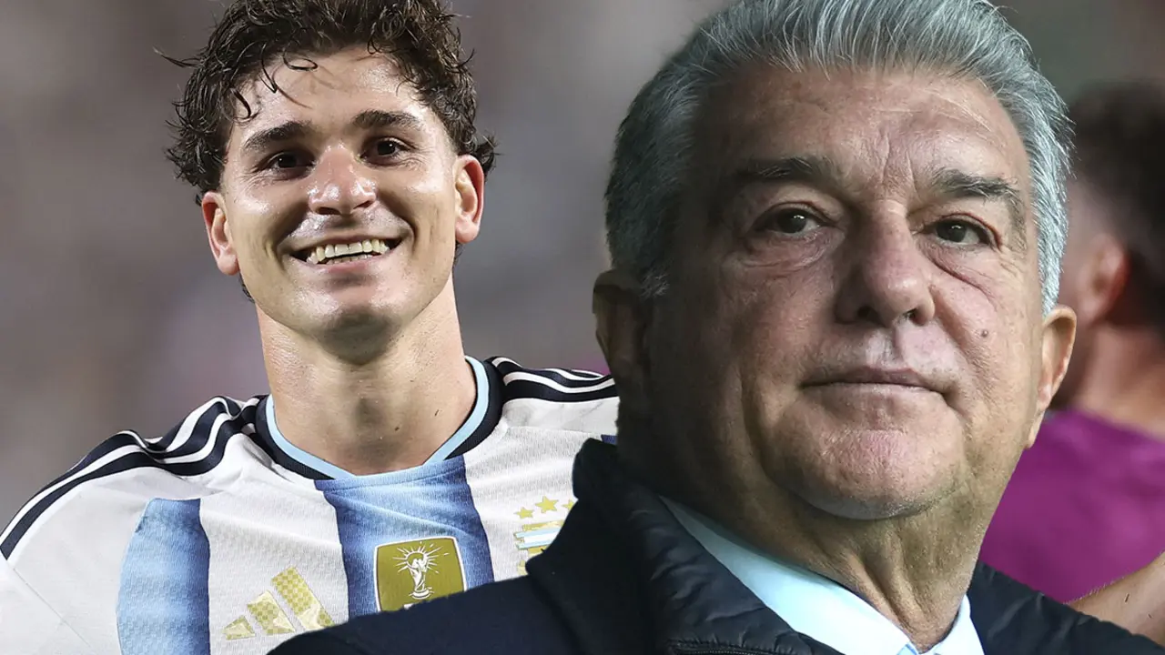 Joan Laporta va a por Juli&aacute;n &Aacute;lvarez | Foto: Getty Images, Madrid-Barcelona