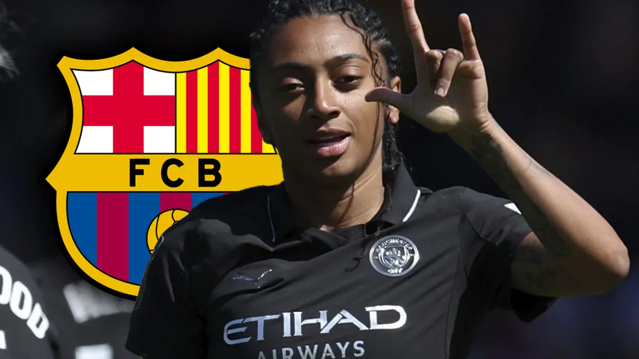 El FC Barcelona va a por Kerolin, del Manchester City | Foto: Getty Images, Madrid-Barcelona