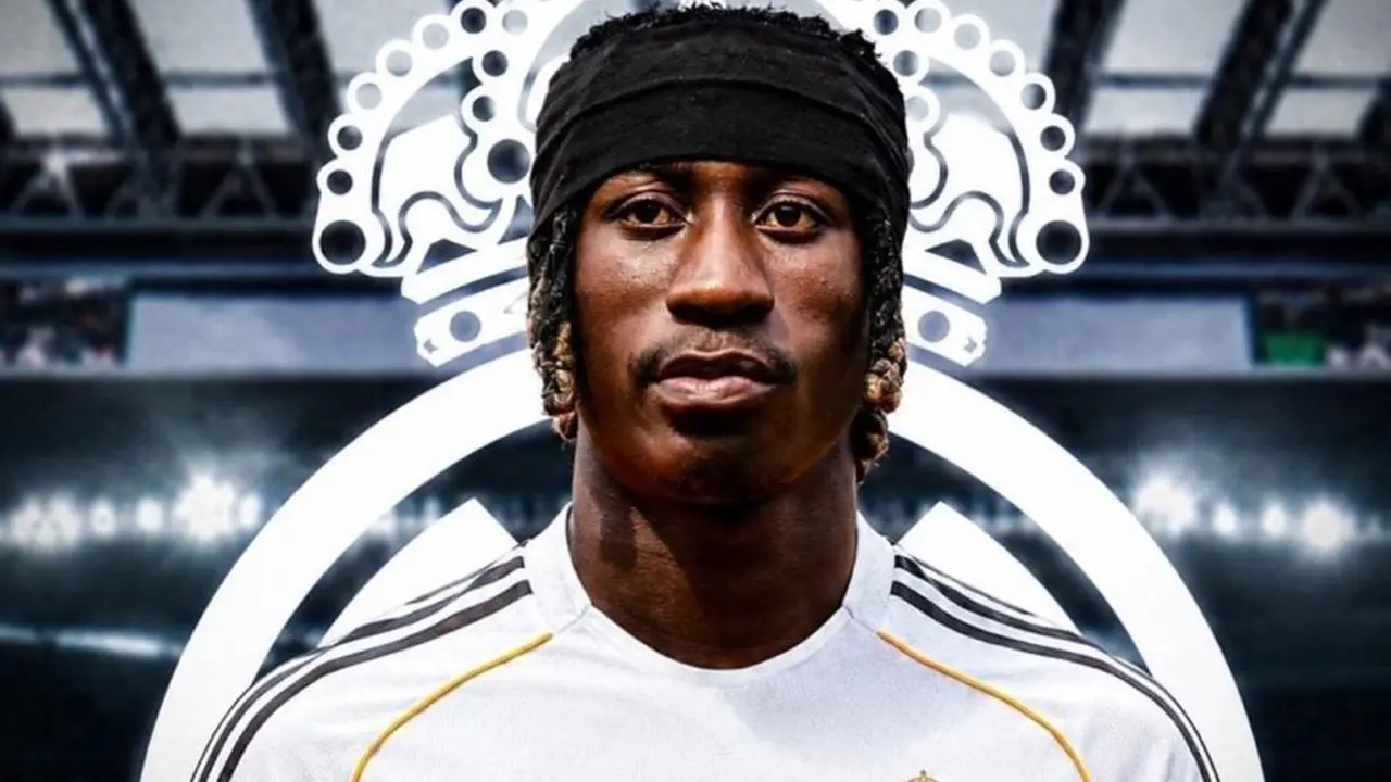 Yan Diomande, nuevo jugador del Real Madrid | Foto: X (@AdriRM33)