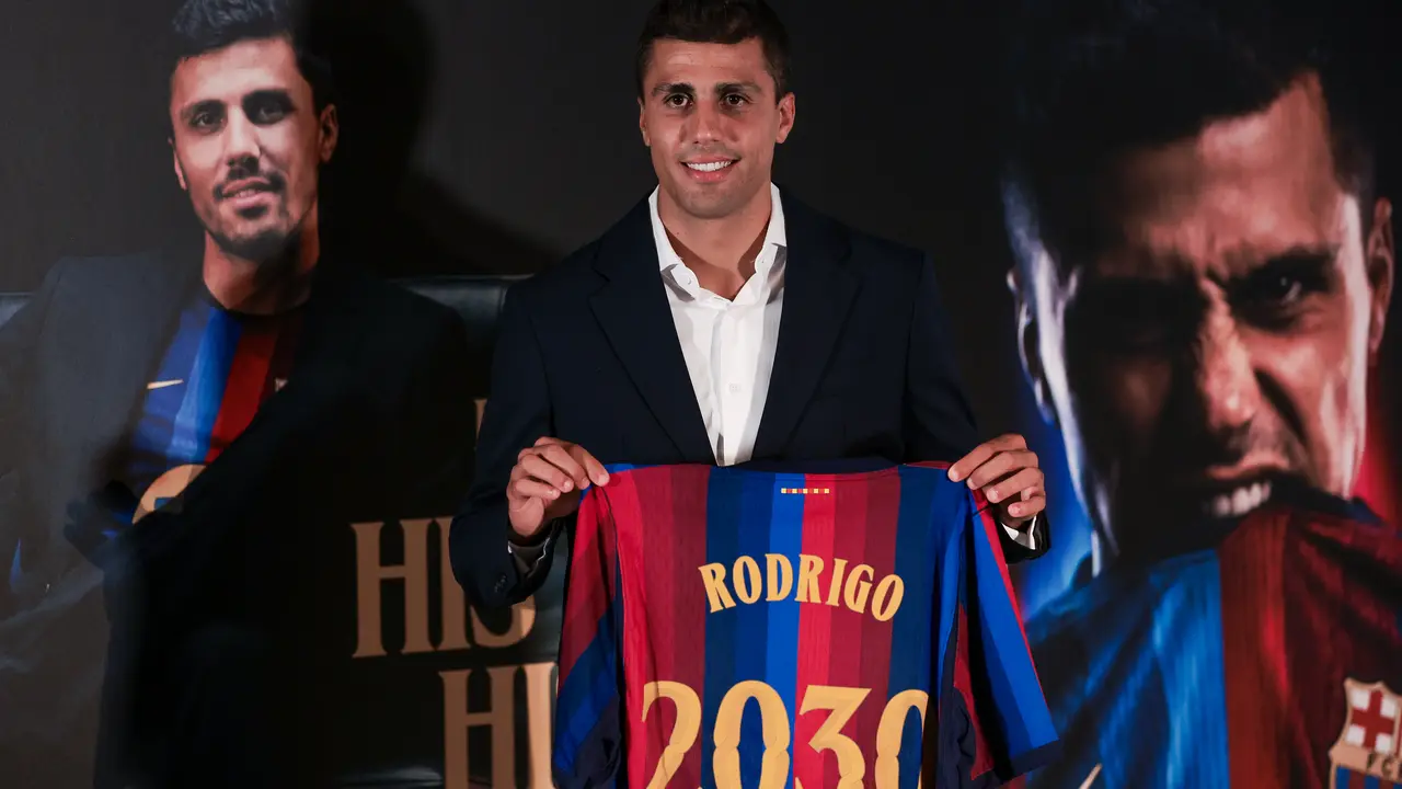 Rodri es nuevo jugador del FC Barcelona.