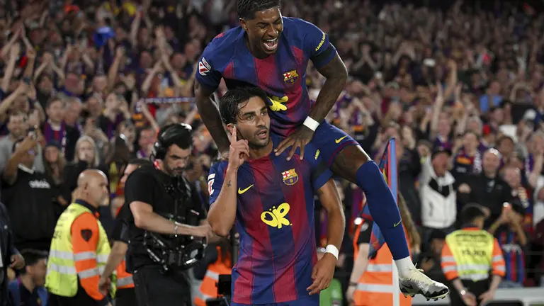 Ferran Torres y Marcus Rashford, goleadores en El Cl&aacute;sico | David Ramos (Getty Images)