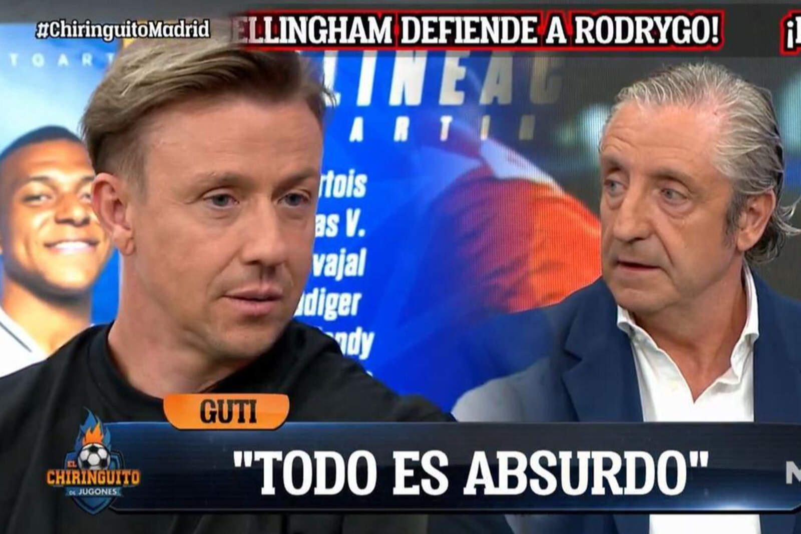 Guti no tiene problemas con Pedrerol | El Chiringuito