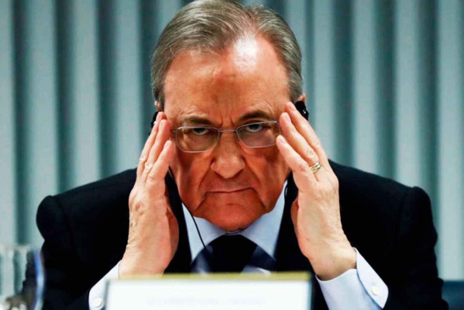 A Florentino no le gust? lo que vio en el c?sped del Bernab?u