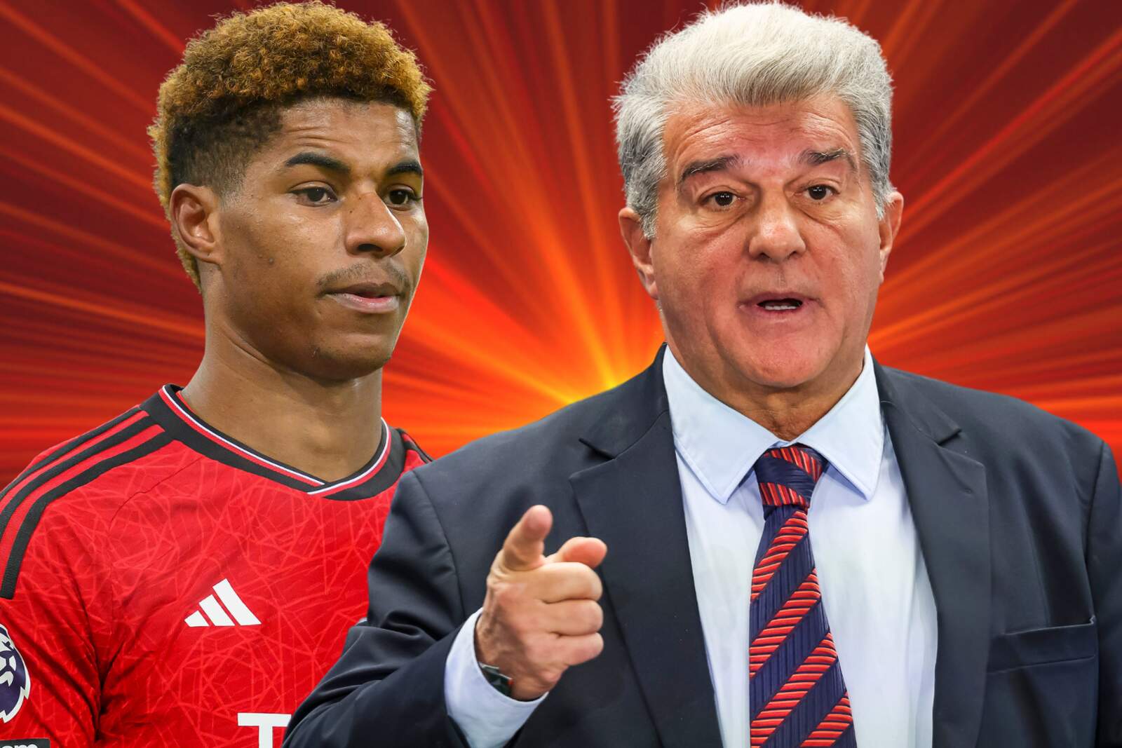 Laporta sigue interesado en recuperar a Rashford | Foto: Getty Images, Madrid-Barcelona