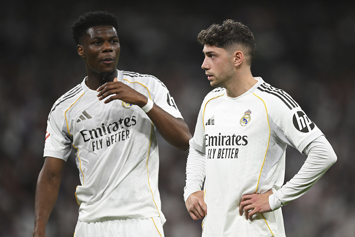 Tchouaméni y Fede Valverde, durante un partido con el Real Madrid | Getty Images