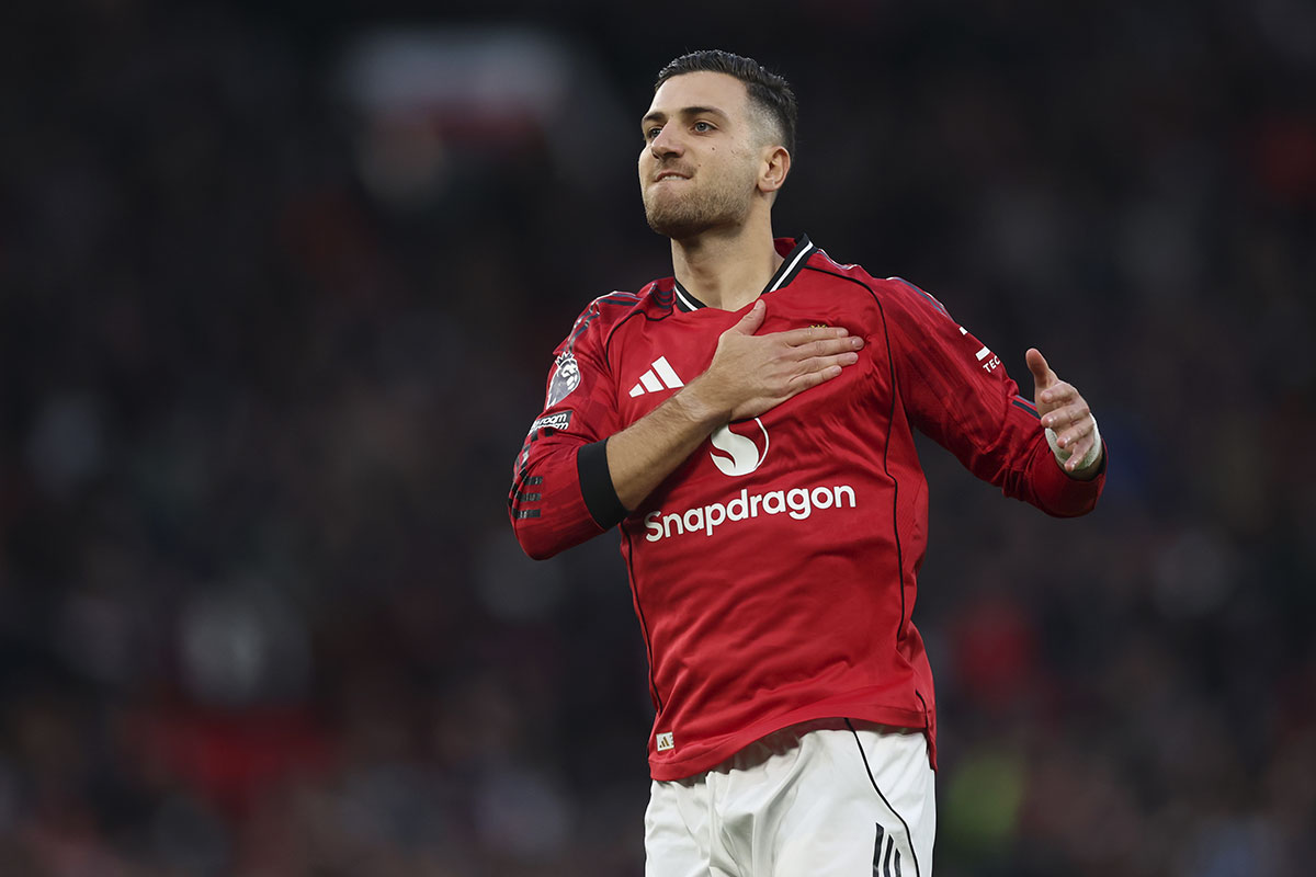 Diogo Dalot jugando para el Manchester United | Getty Images