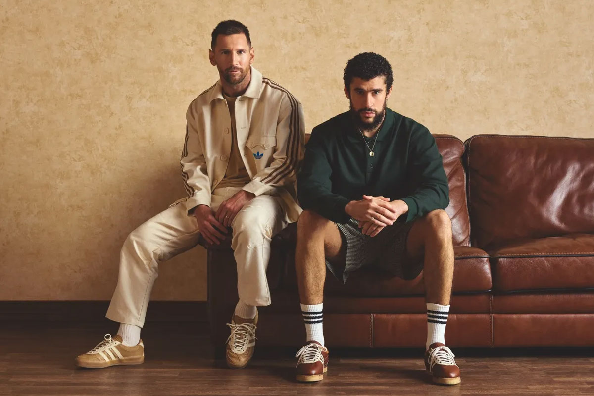 Leo Messi y Bad Bunny | Adidas