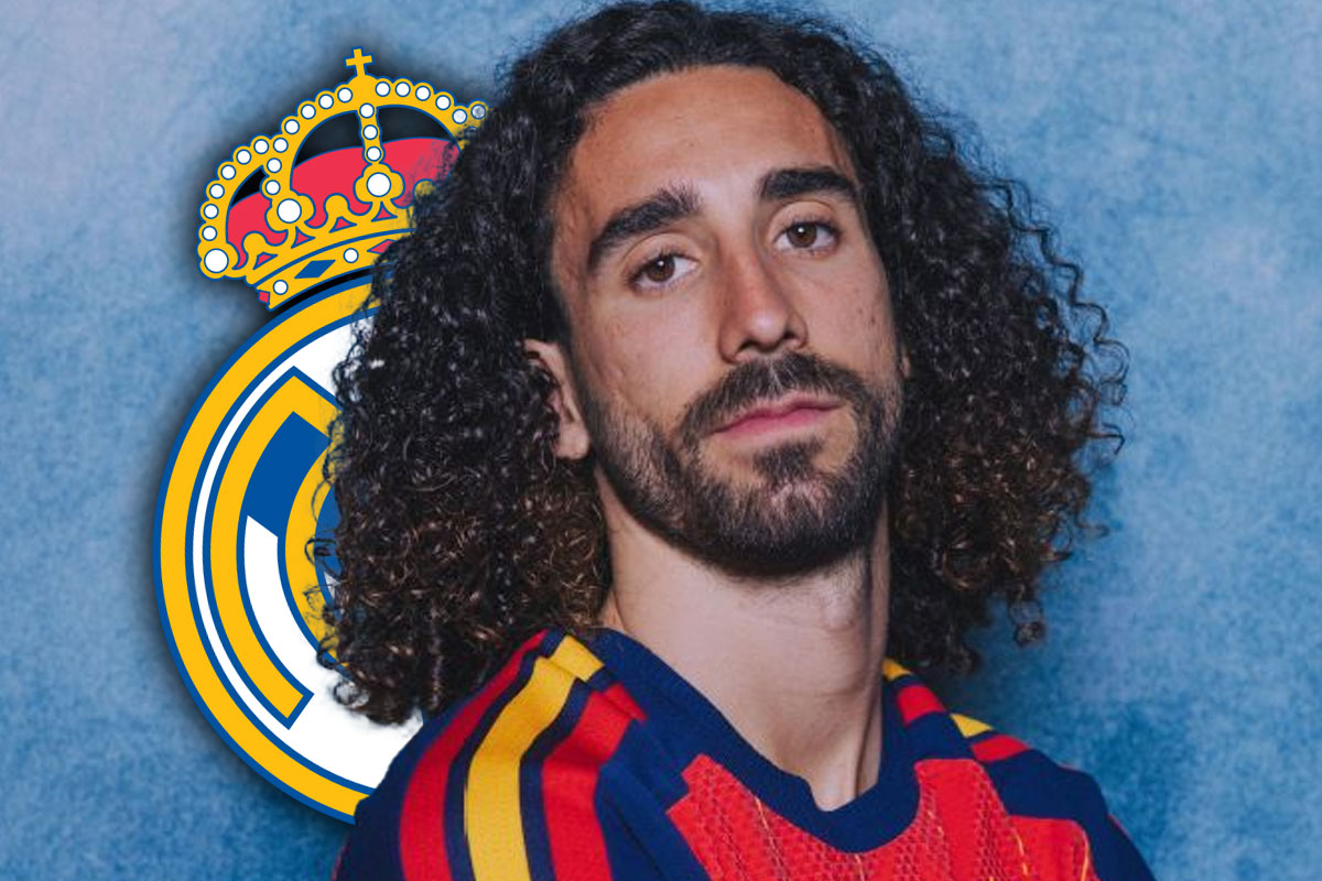 Marc Cucurella, nuevo jugador del Real Madrid | Foto: RFEF, Madrid-Barcelona