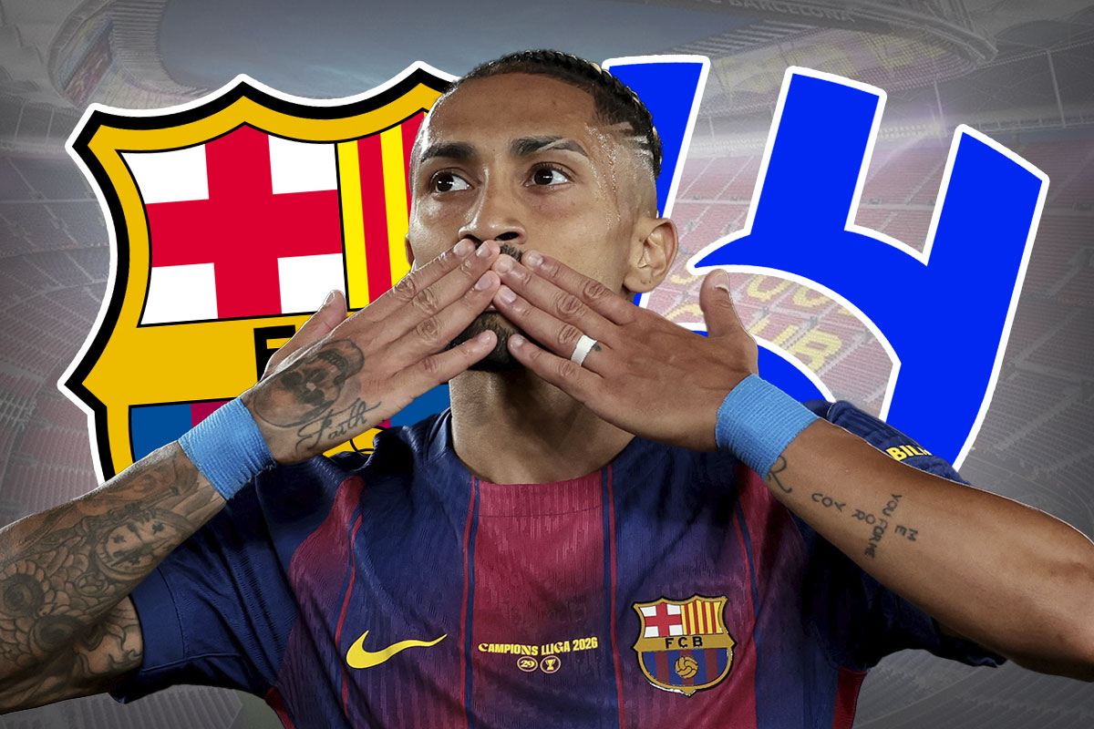 Raphinha decidirá en los próximos días su futuro: ¿Barça o Al-Hilal? | Foto: Getty Images, Madrid-Barcelona