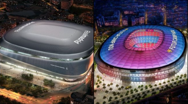 Al Bernabéu y al Camp <Nou les puede pasar por delante el estadio Hassan II de Casablanca