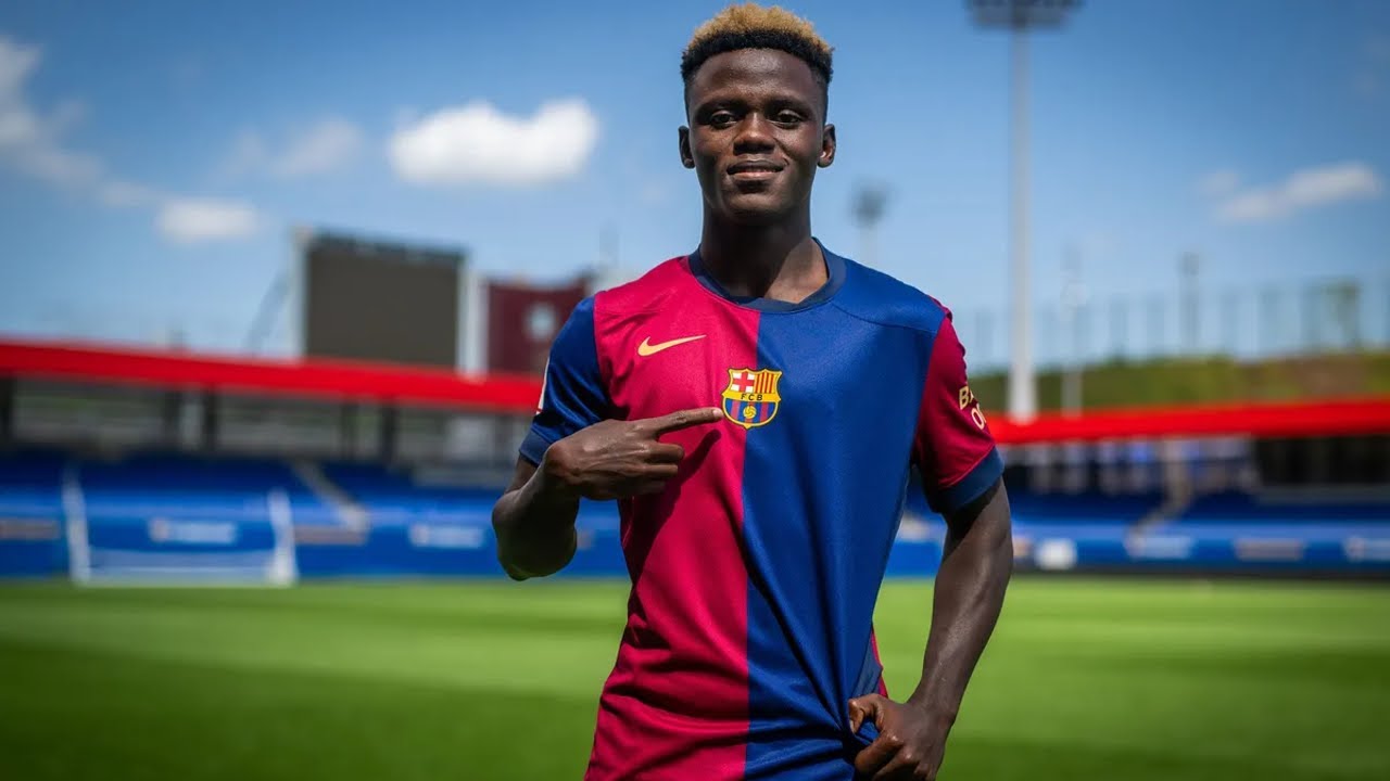 Abdul Aziz Issah se queda en el Barça | Foto: FC Barcelona